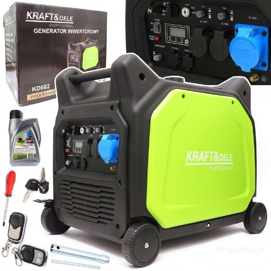 Inverteriniai Elektros Generatoriai 1500w-8500w - nuotraukos Nr. 7
