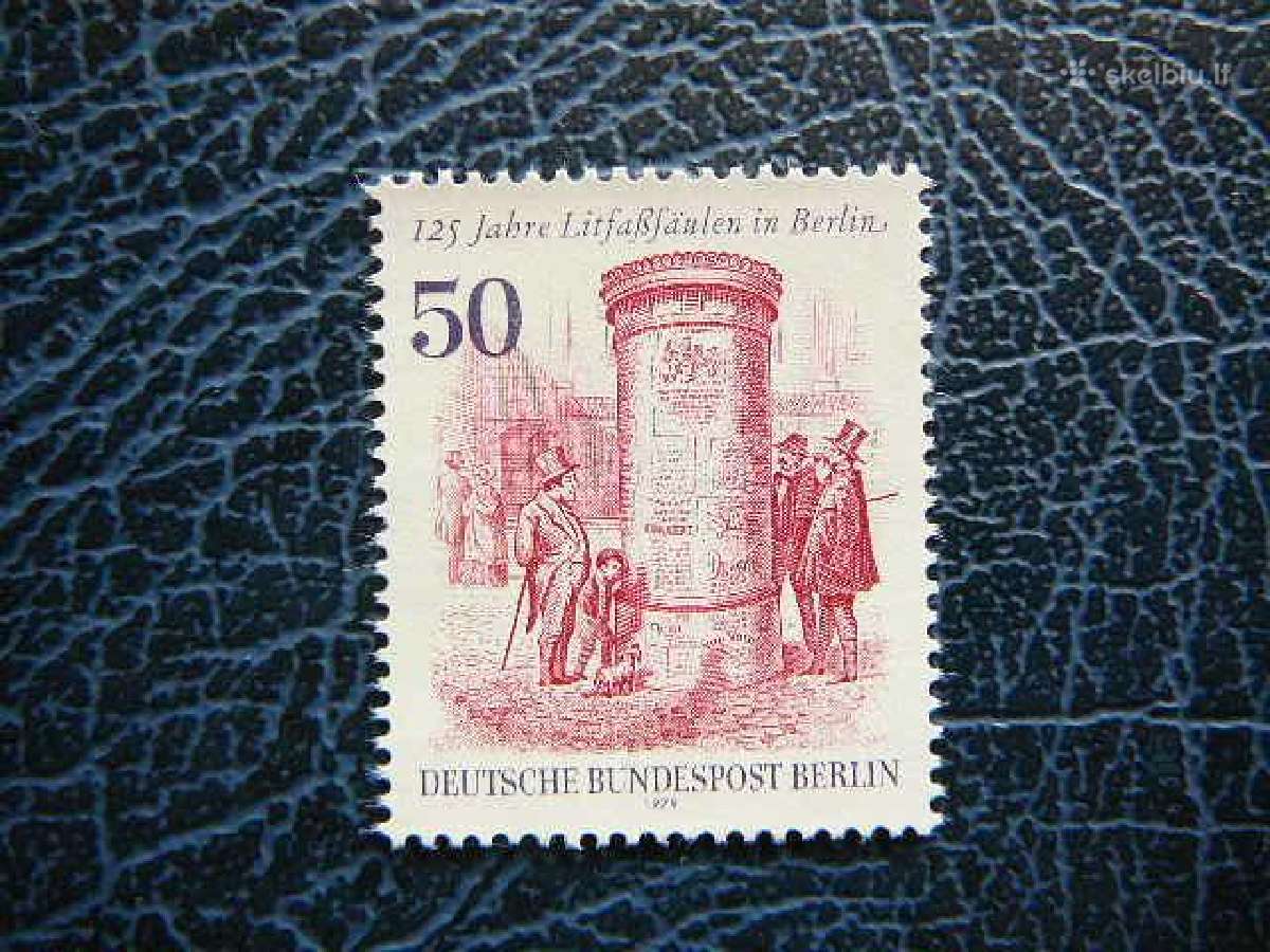Litfas kolona Vokietija (Berlynas) 1979 vb612