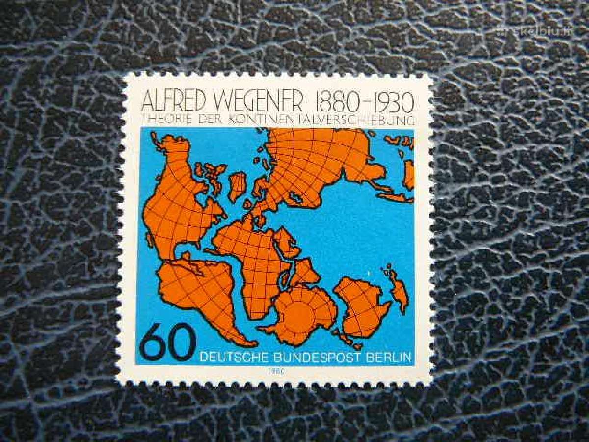 Kontinentai Vokietija (Berlynas) 1980 vb616