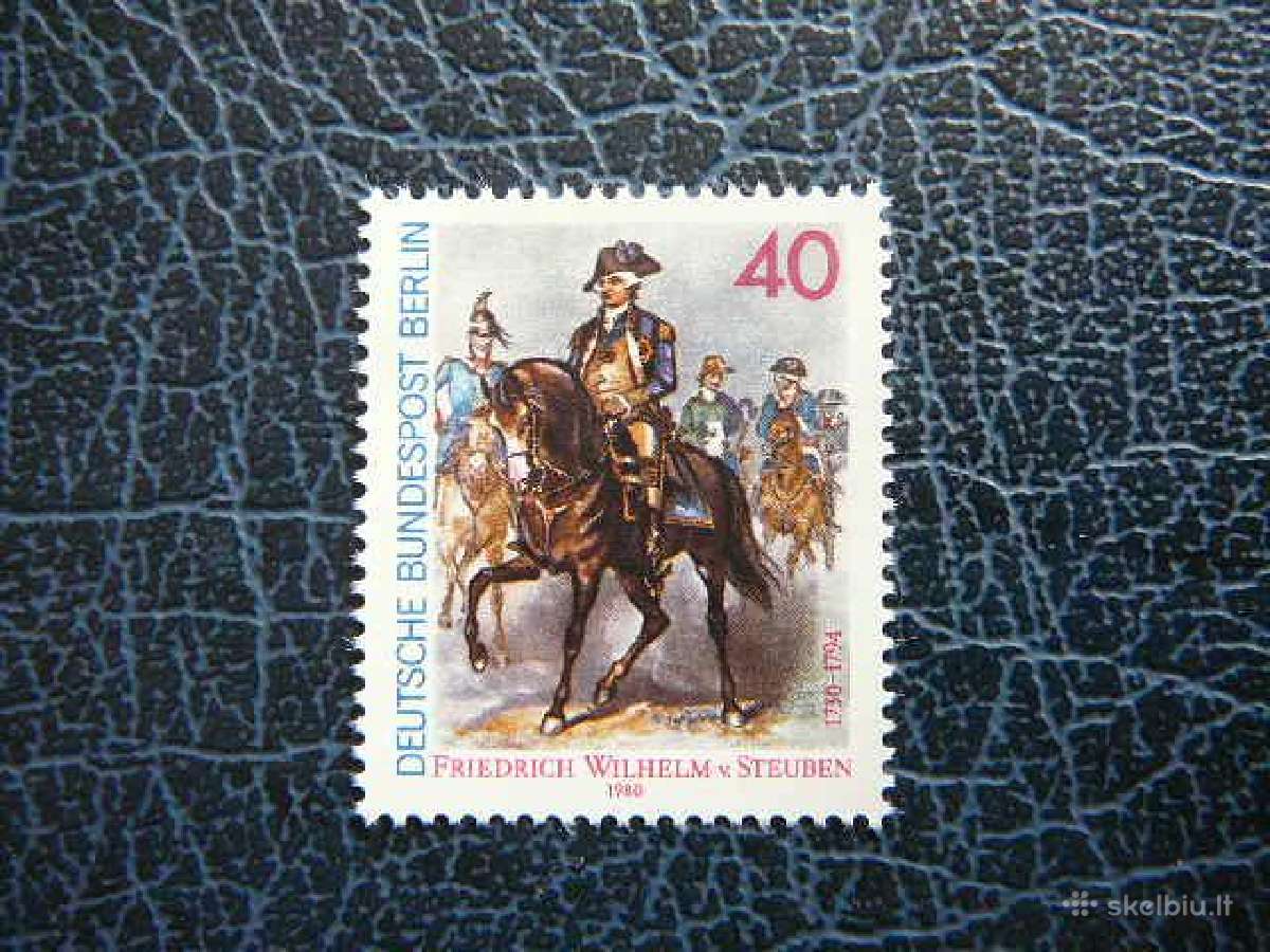Generolas Arkliai Vokietija (Berlynas) 1980 vb628s