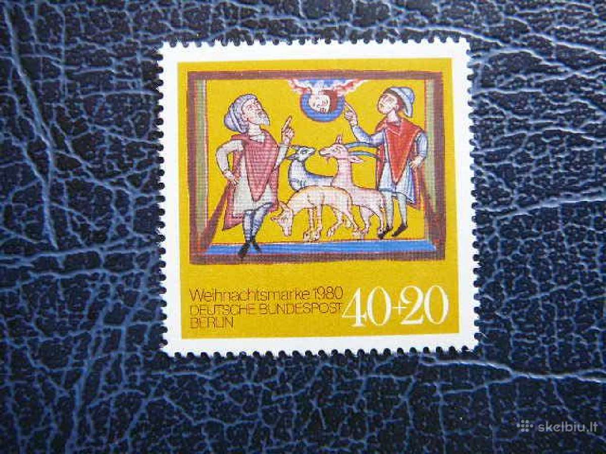 Sventos Kaledos Vokietija (Berlynas) 1980 vb633s