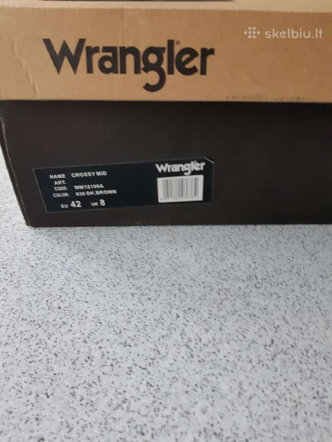 42 dydžio originalūs Wrangler batai - nuotraukos Nr. 13