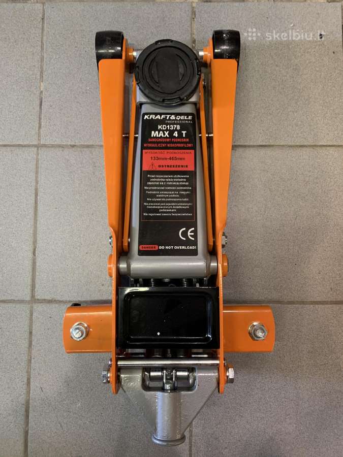 4 t žemo profilio domkratas Kraft&dele Kd1378 - nuotraukos Nr. 4