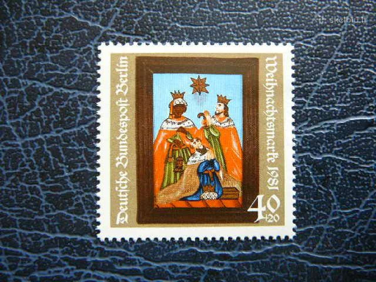 Sventos Kaledos Vokietija (Berlynas) 1981 vb658s