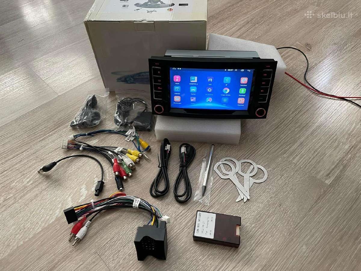 VW Android T5 Touareg Carplay Android auto - nuotraukos Nr. 4