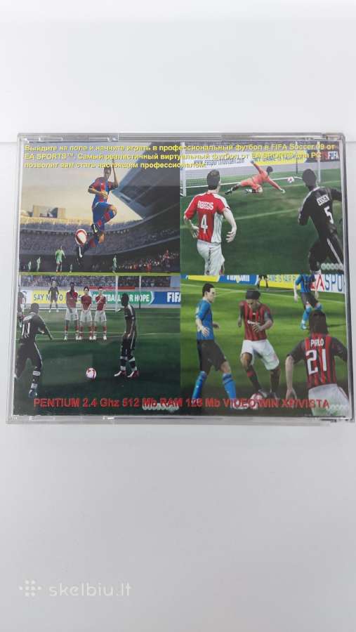 ,Fifa Soccer 09 '' Pc Dvd-rom žaidimas - nuotraukos Nr. 3