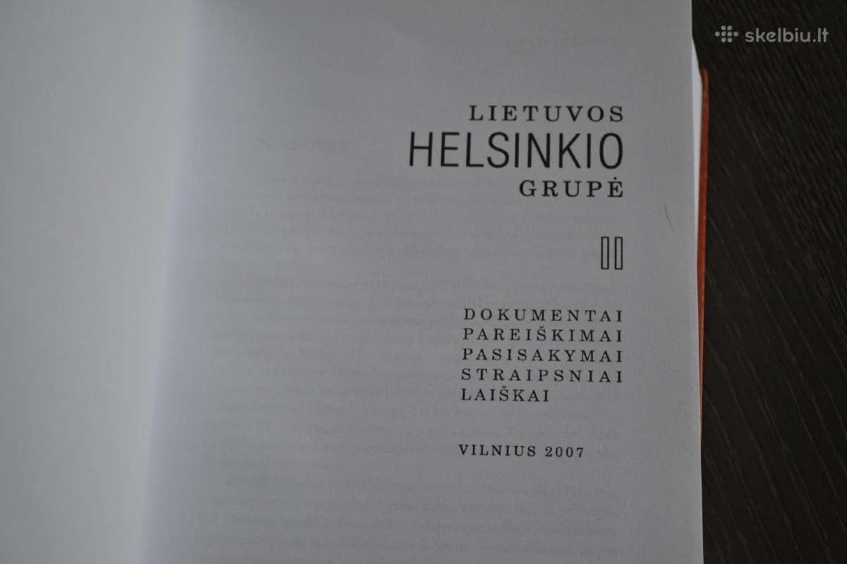 Lietuvos Helsinkio grupė 2 tomai - nuotraukos Nr. 5