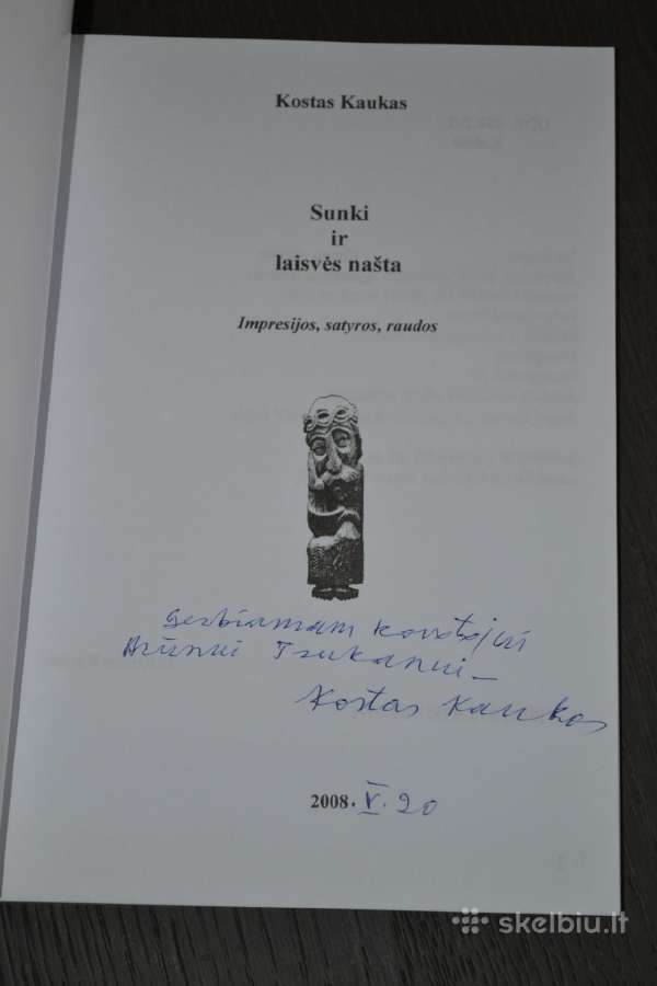 Kostas Kaukas 3 knygos - nuotraukos Nr. 6