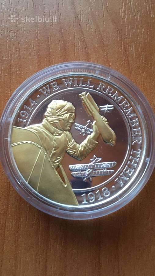 Moneta Gibraltar 2018m. 1 krona, 2 oz, cu-ni