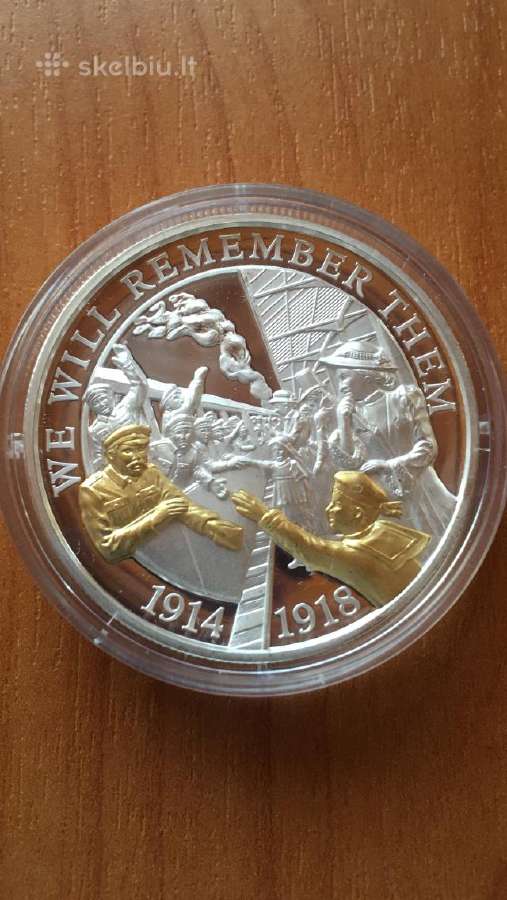Moneta Gibraltar 2018m. 1 krona, 2 oz, cu-ni