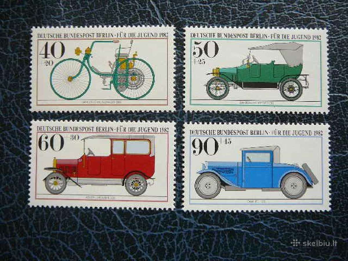 Automobiliai Vokietija (Berlynas) 1982 vb660s