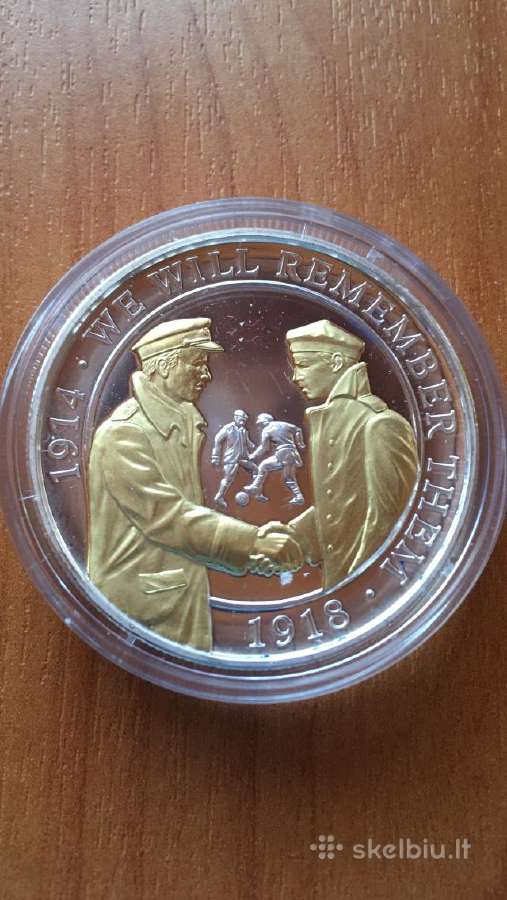 Moneta Gibraltar 2018m. 1 crona, 2 oz, cu-ni