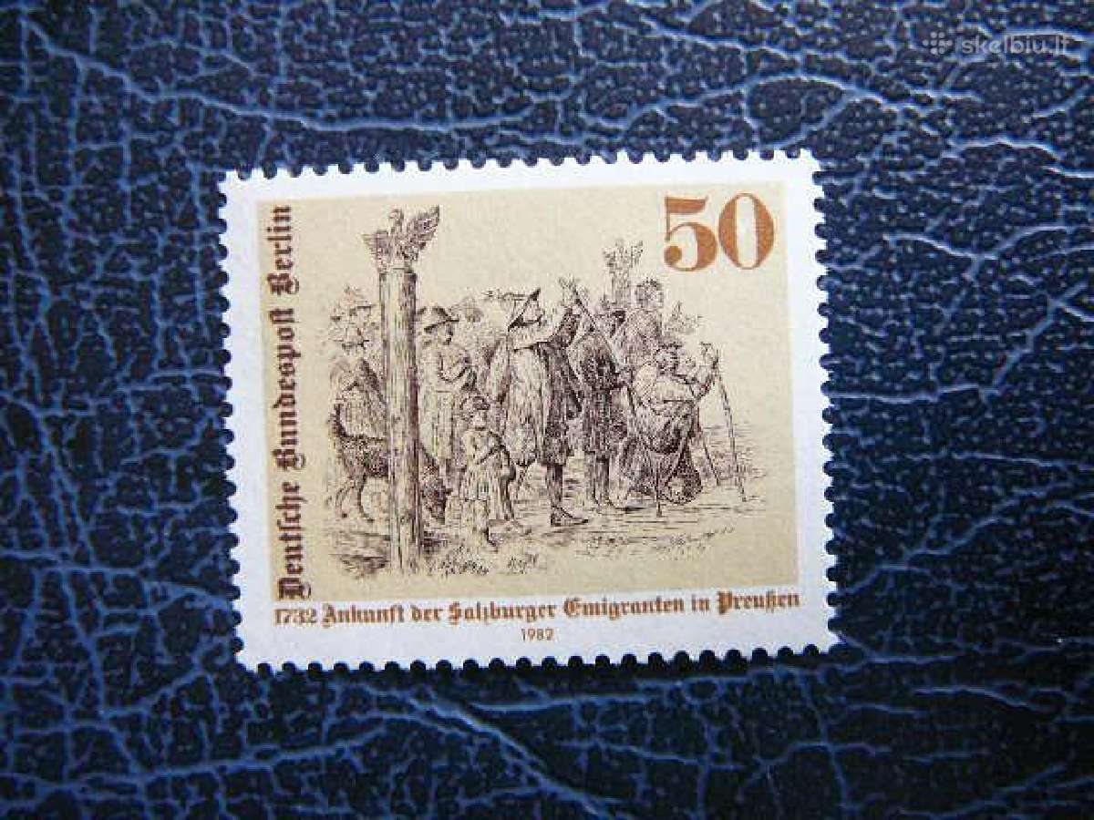 Emigrantai Vokietija (Berlynas) 1982 vb667s
