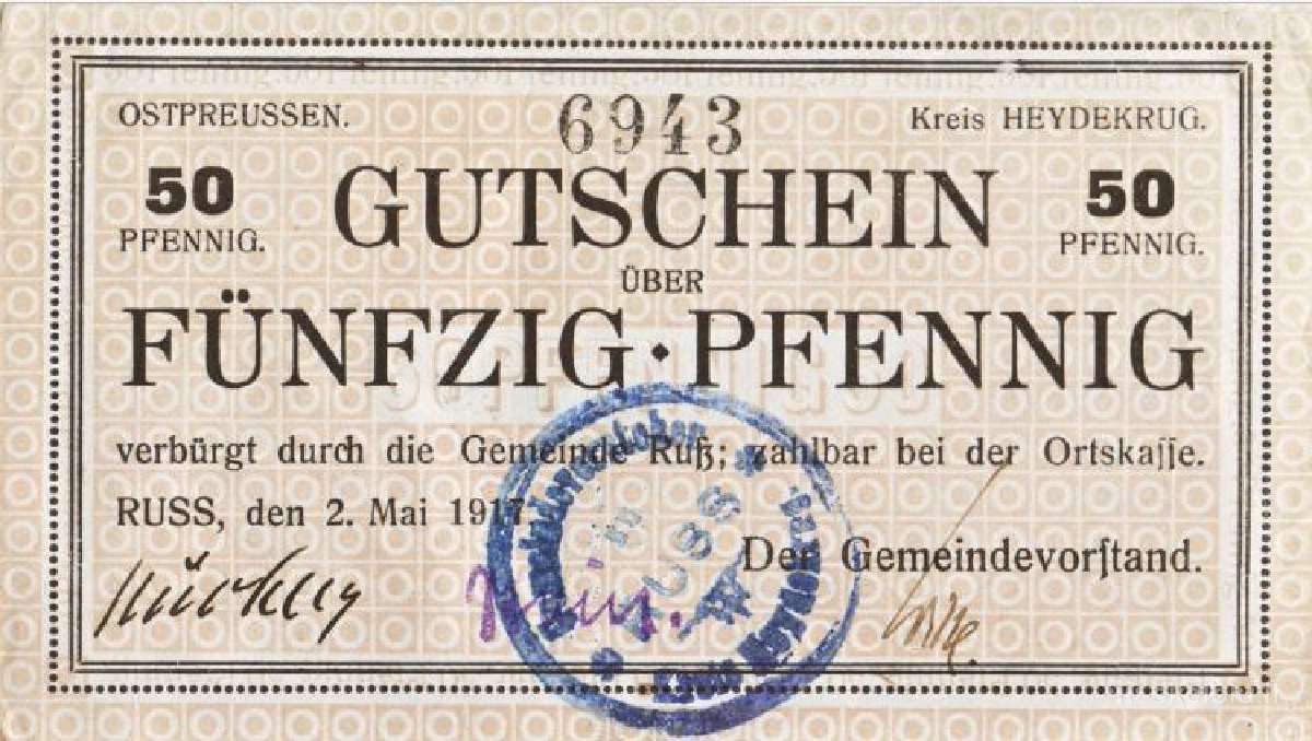 Ieskau Klaipedos, Silutes, Rusnes banknotu