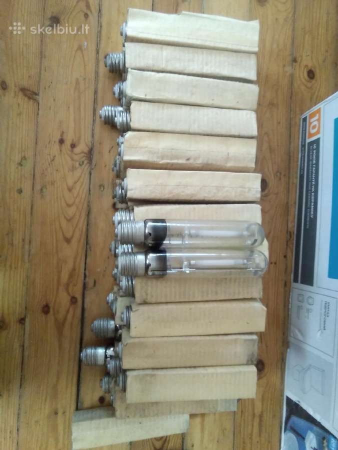 Droselinės natrio 250w lempos 33 vnt.