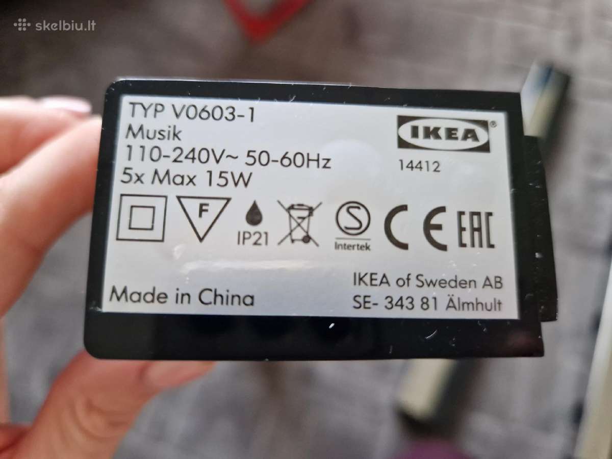 Ikea Musik šviestuvai - nuotraukos Nr. 2