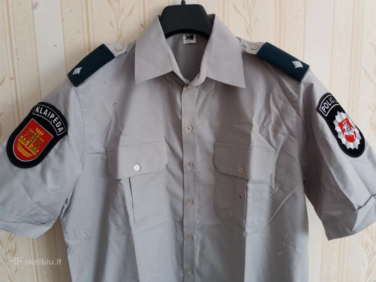 Policijos kasdieniai marškiniai trumpomis rankovėm - nuotraukos Nr. 5