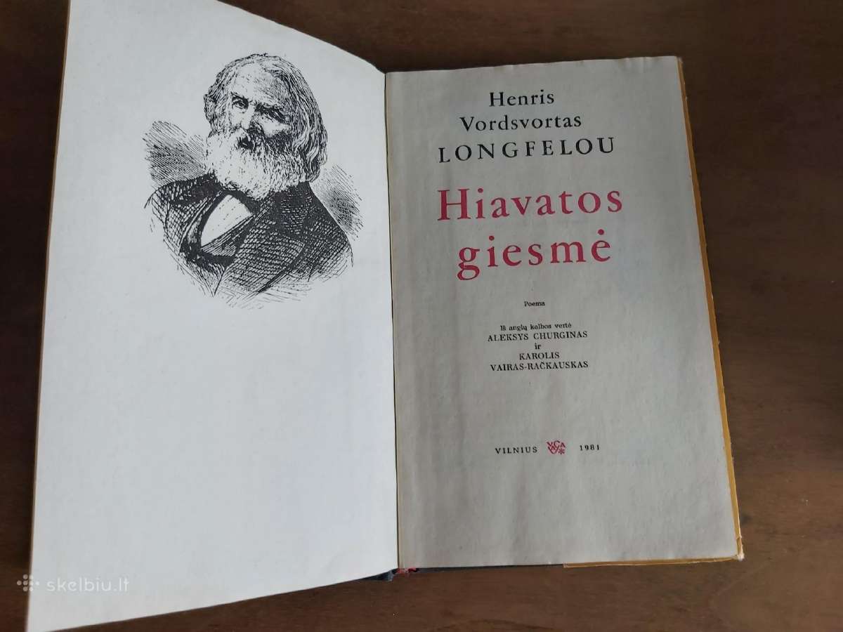 Knyga Hiavatos giesmė - nuotraukos Nr. 3