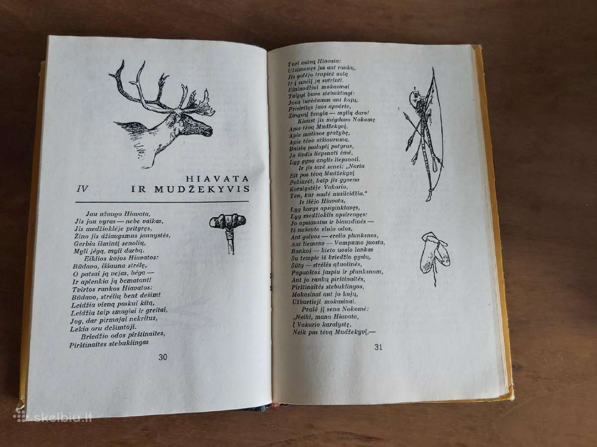 Knyga Hiavatos giesmė - nuotraukos Nr. 4