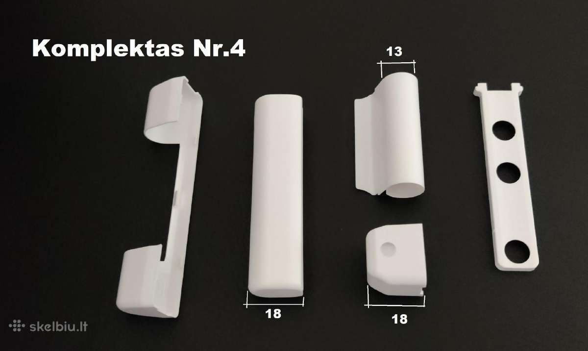 Roto Romb Maco Sigenia Winkhaus lankstų dangteliai - nuotraukos Nr. 6