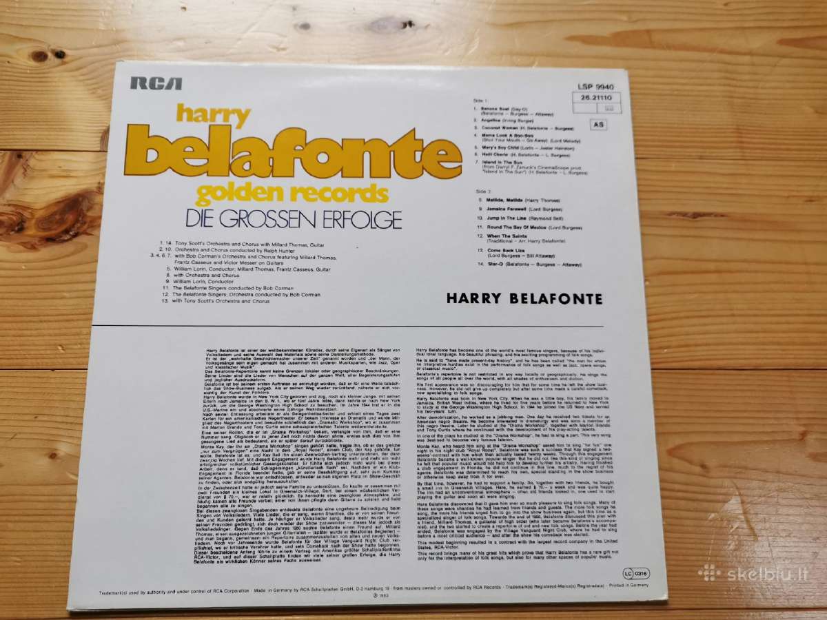 Harry Belafonte - nuotraukos Nr. 5