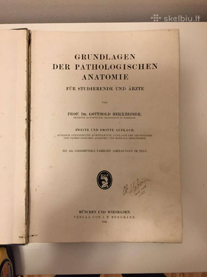 Parduodu senovinę medicininę knyga 1922m. - nuotraukos Nr. 5