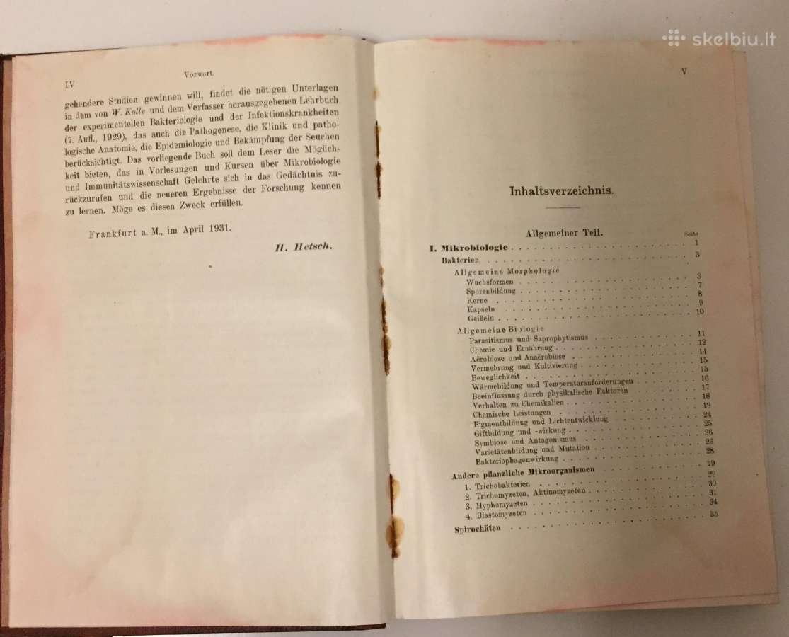 Parduodu senovinę medicininę knyga 1931m. - nuotraukos Nr. 3