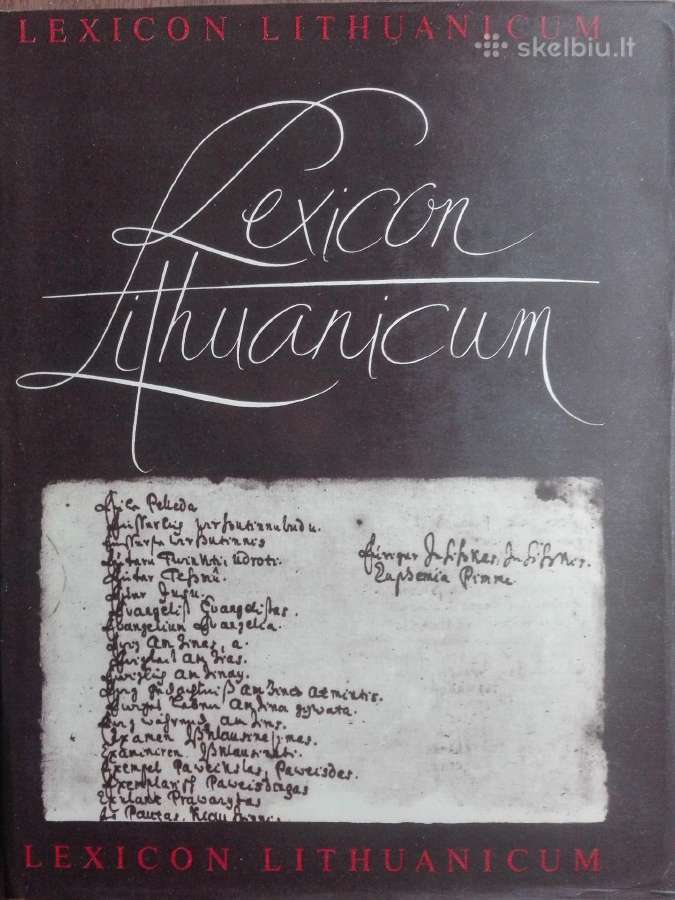 47. Rankraštinis XVII a. vokiečių - lietuvių kalbų