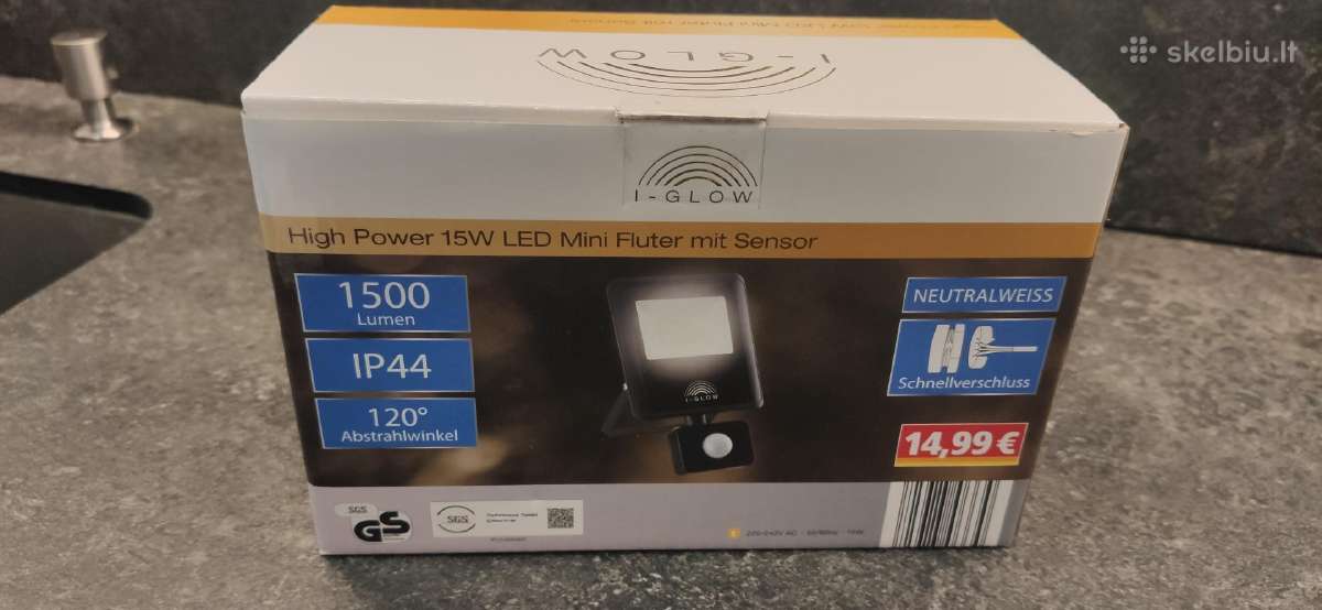 LED lempa, nauja, neišpakuota