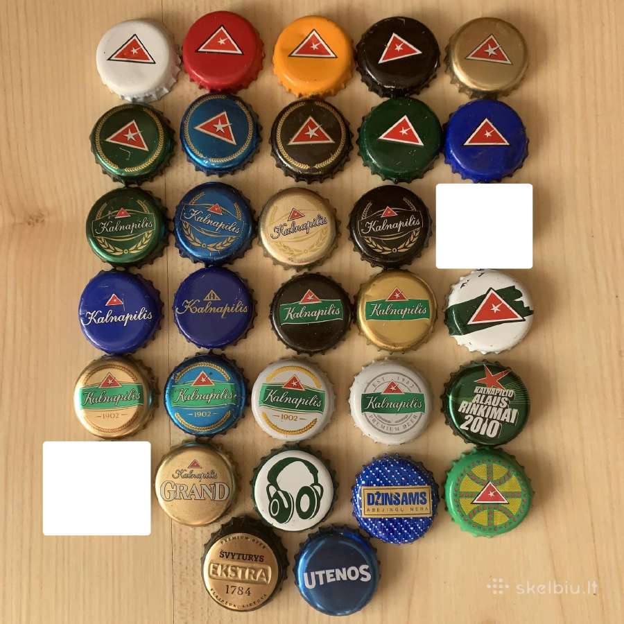 Alaus kamšteliai, ne alaus ir plastikiniai - nuotraukos Nr. 7