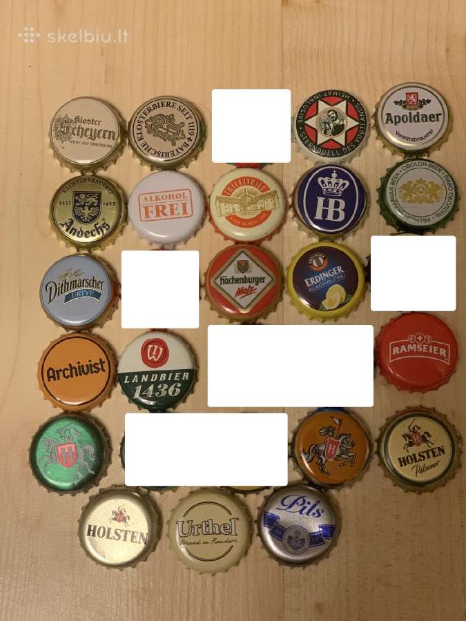 Alaus kamšteliai, ne alaus ir plastikiniai - nuotraukos Nr. 15