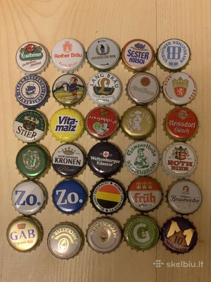 Alaus kamšteliai, ne alaus ir plastikiniai - nuotraukos Nr. 17