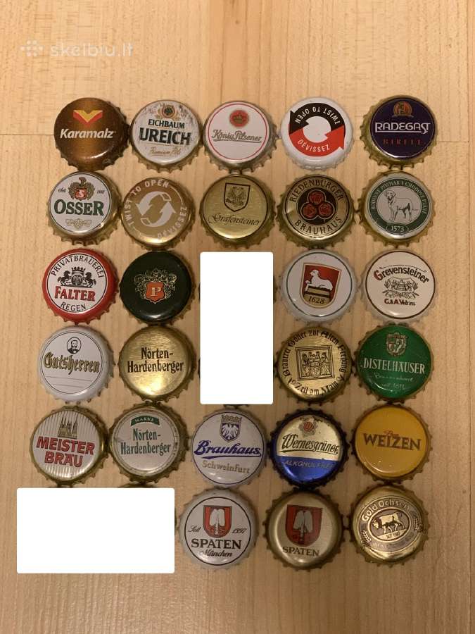 Alaus kamšteliai, ne alaus ir plastikiniai - nuotraukos Nr. 19