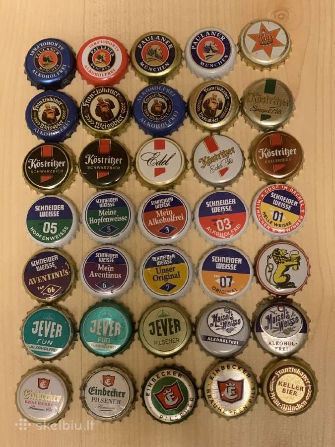Alaus kamšteliai, ne alaus ir plastikiniai - nuotraukos Nr. 20