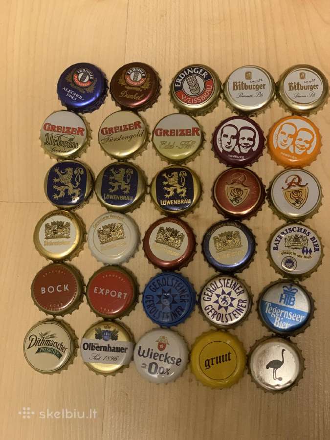 Alaus kamšteliai, ne alaus ir plastikiniai - nuotraukos Nr. 21