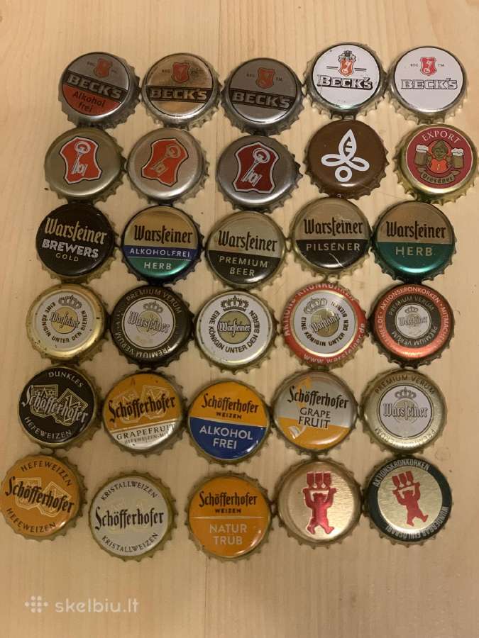 Alaus kamšteliai, ne alaus ir plastikiniai - nuotraukos Nr. 22