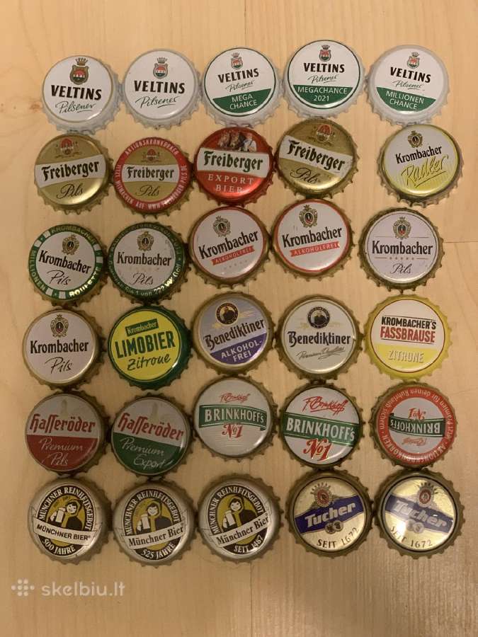 Alaus kamšteliai, ne alaus ir plastikiniai - nuotraukos Nr. 23
