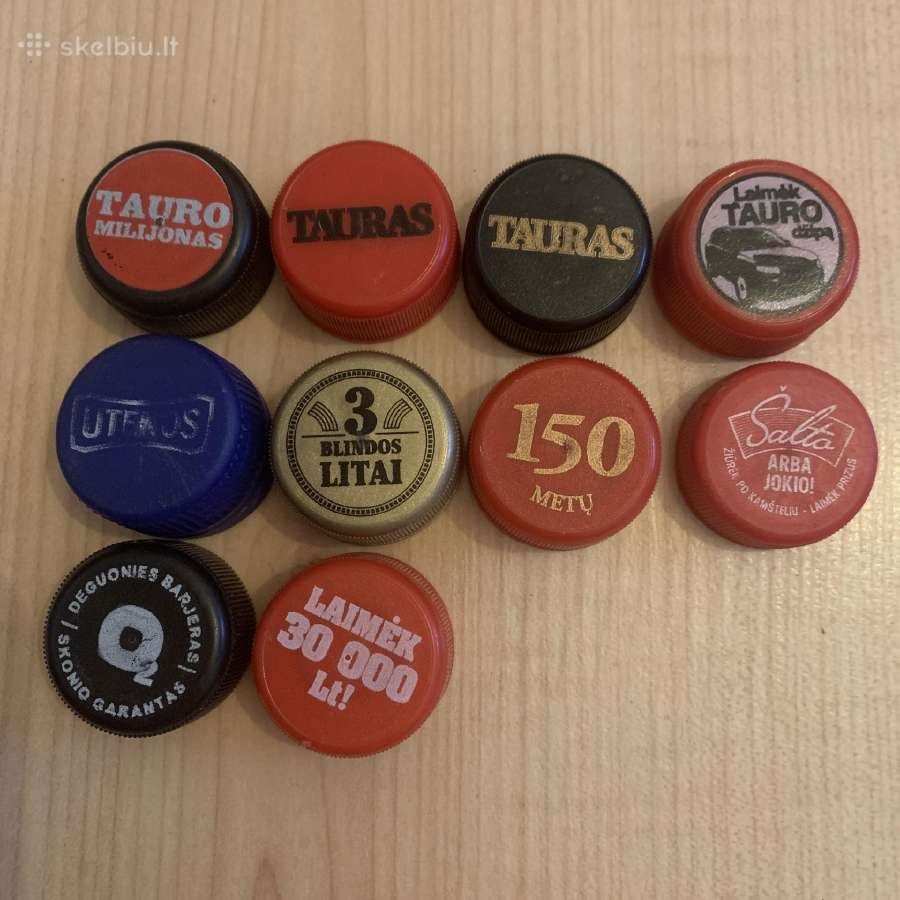 Alaus kamšteliai, ne alaus ir plastikiniai - nuotraukos Nr. 29