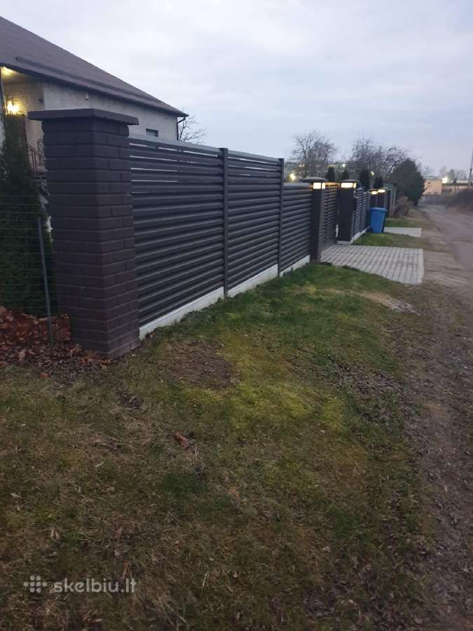 Klinkerio imitacijos stulpai - nuotraukos Nr. 11