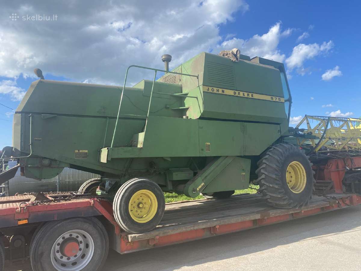 Kombainas John Deere 975 Ardomas Dalimis - nuotraukos Nr. 4