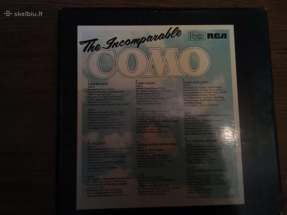 Perry Como plokštelės kolekcija - nuotraukos Nr. 2
