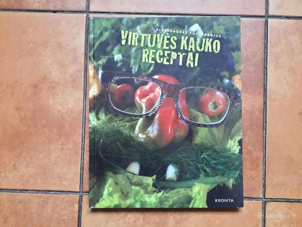 Dizainerio Pogrebnojaus knyga su autografu