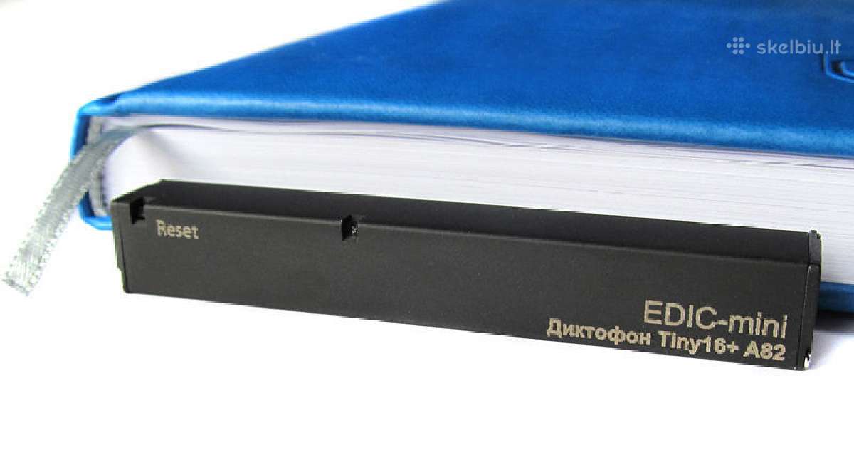 Profesionalūs diktofonai Edic-mini - nuotraukos Nr. 5