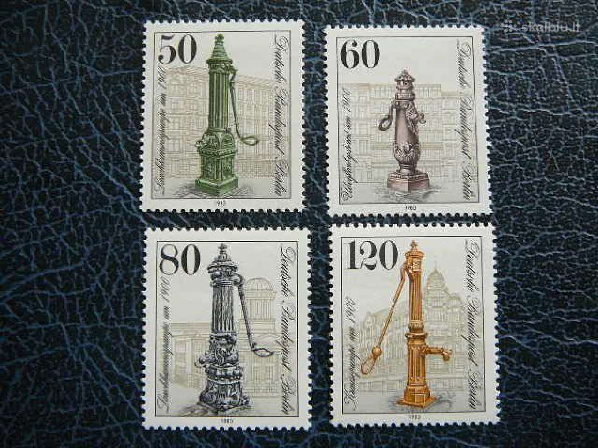 Vandens koloneles Vokietija (Berlynas) 1983 vb689s