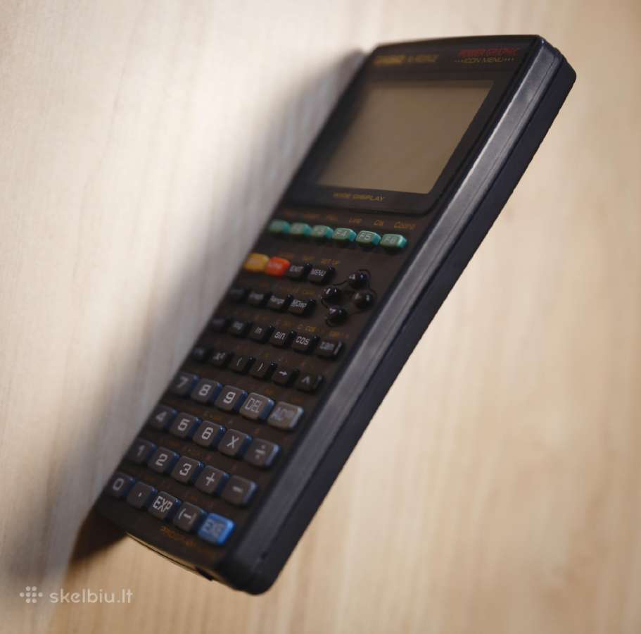 Vintažinis Casio Fx-9700ge Grafinis Skaičiuotuvas - nuotraukos Nr. 4