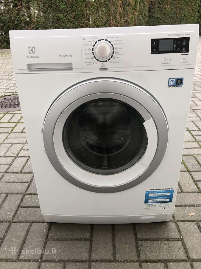 Electrolux 8 kg. Su garų funkcija. - nuotraukos Nr. 2