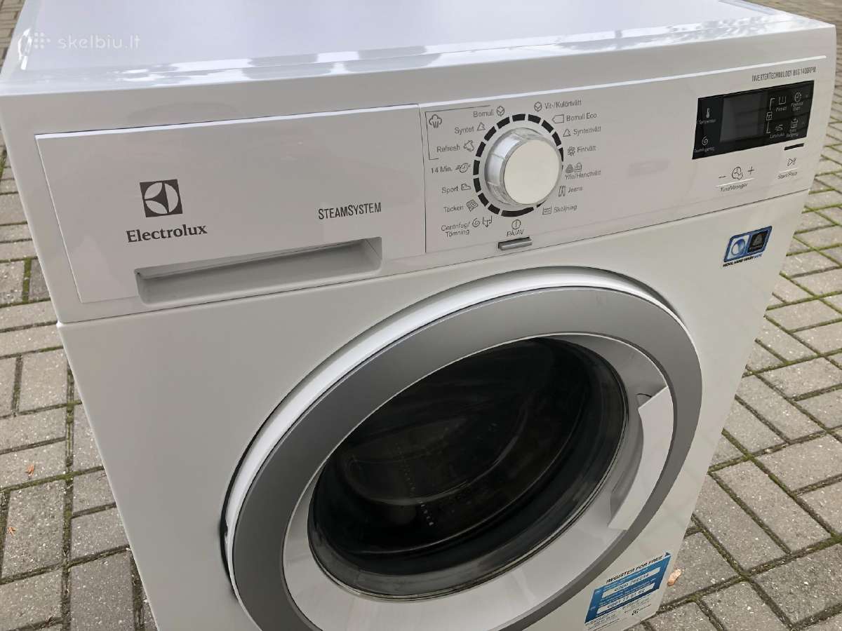 Electrolux 8 kg. Su garų funkcija. - nuotraukos Nr. 3