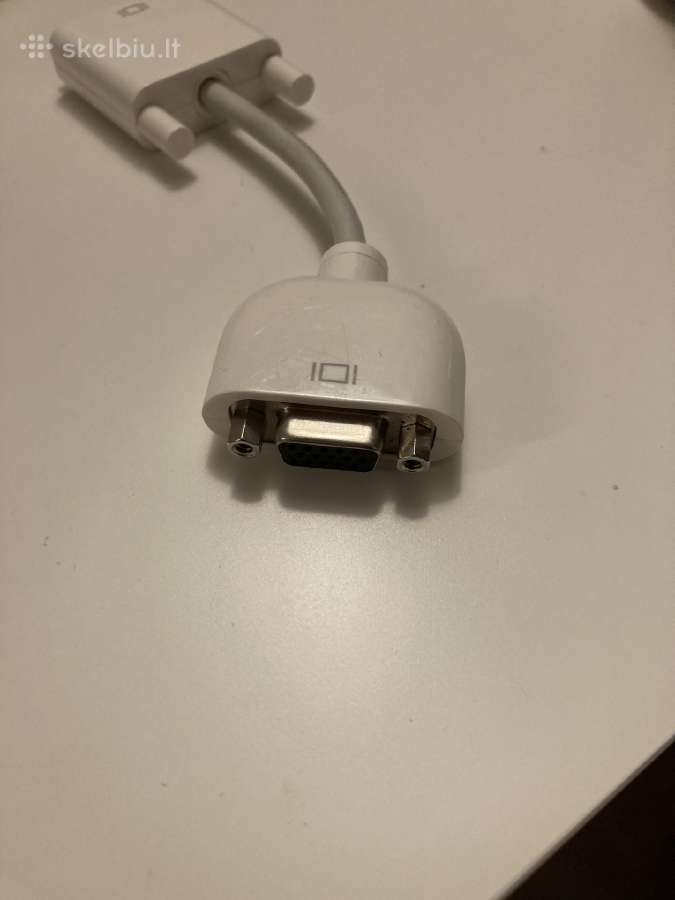 Apple Dvi - vga adapteris / perėjimas / jungtis - nuotraukos Nr. 2