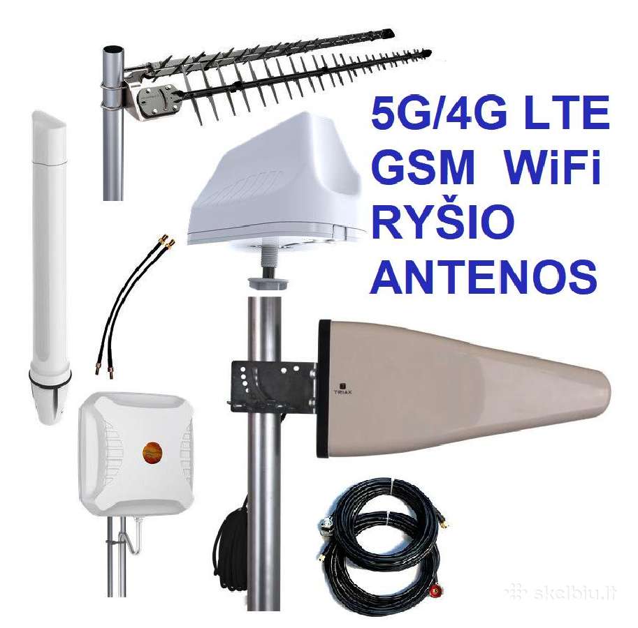Antenos Televizijai, 5G internetui, Sat, priedai - nuotraukos Nr. 4
