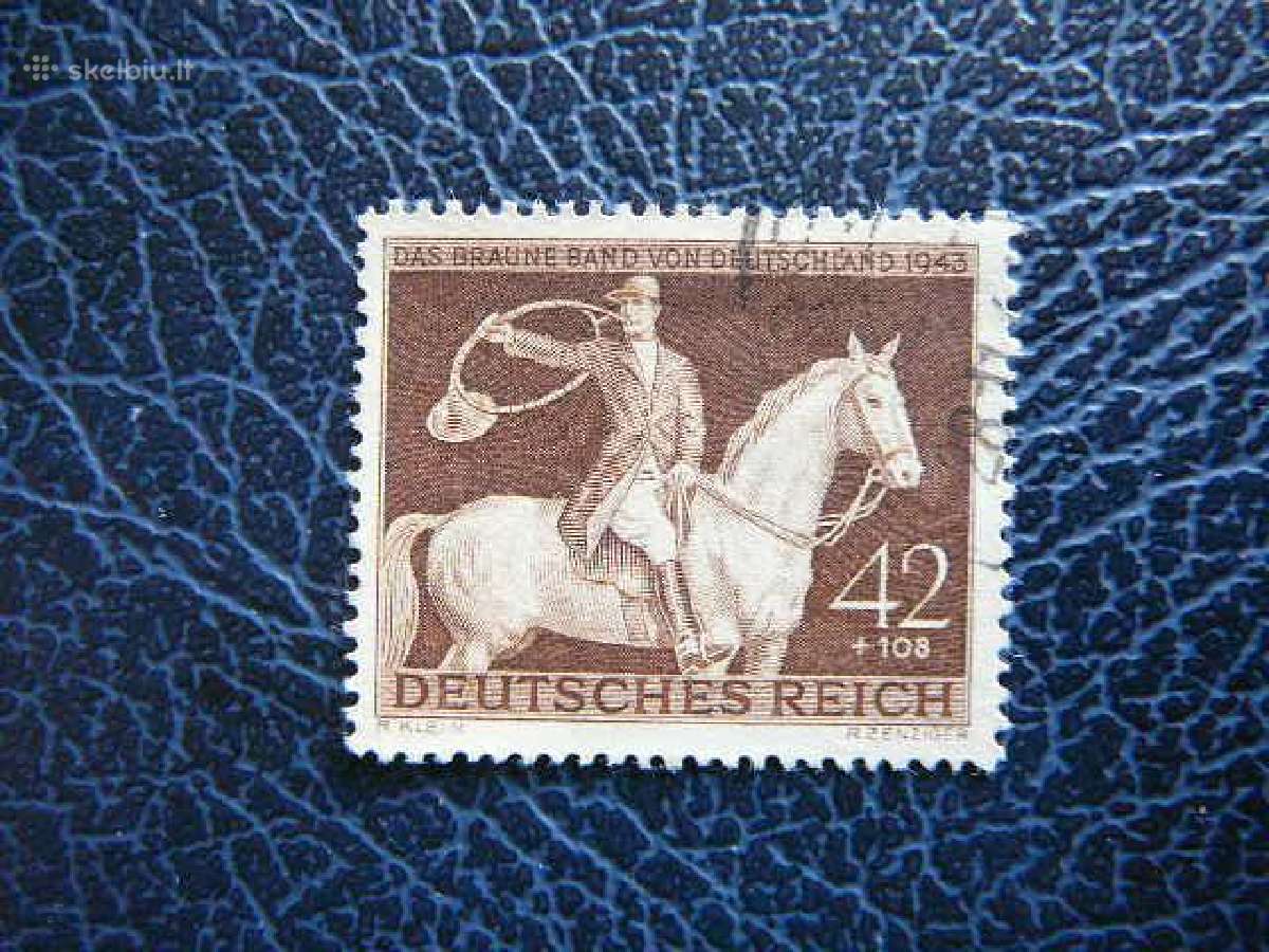 Arkliai Raitelis Vokietija 1943 vkt854a
